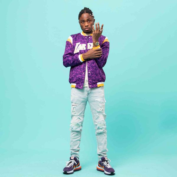 

am hole frosted patchwork blue youth washed high street trend casual jeans men