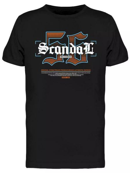 

Scandal Mecanism 56 Tee Men's -Image by Shutterstock, White;black