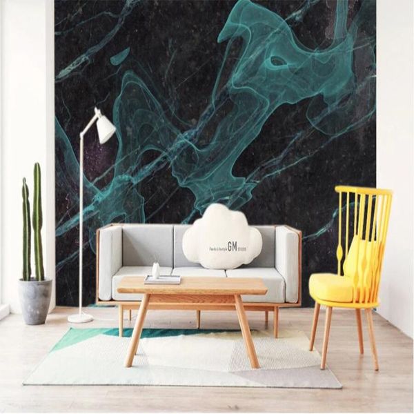 

wallpapers mi'lo'fi custom large wallpaper mural 3d personality simple black abstract line decoration background
