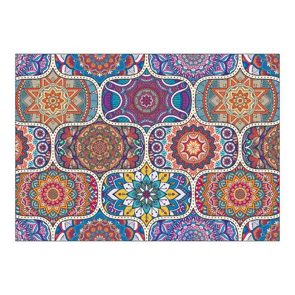 

carpets 2021 non-slip bohemian style floral pattern carpet floor mats for living room balcony bathroom kitchen bedroom carpe