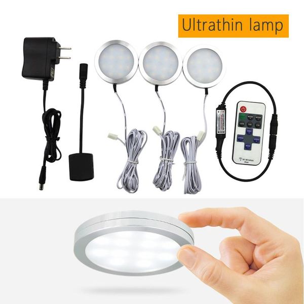 

under cabinet light kitchen puck counter lights with wireless rf remote dimmable for shelf furniture lighting