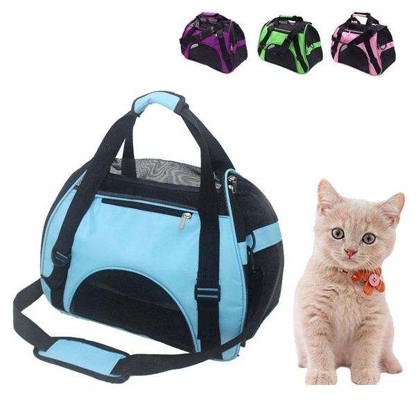

cat carriers,crates & houses pet dogs shoulder bag travel dog carrying carrier soft small breathable handbag backpack s/m/l