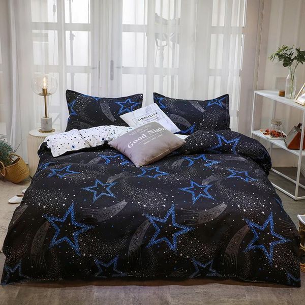 

bedding sets stars in the night sky duvet cover flat sheet pillowcase single full  king family size