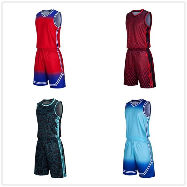 

2021 team basketball jersey men pantaloncini da basket sportswear running clothes white black red purple green 240