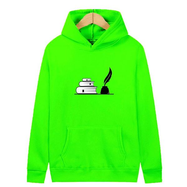

men's hoodies & sweatshirts oversized men women kawaii cartoon print long sleeve pockects drawstring hoodie sweatshirt pullover casual, Black