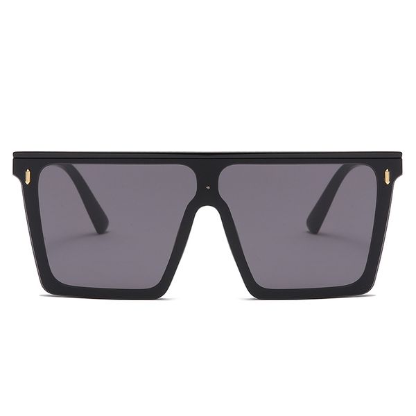 

fashion men sunglasses classic big frame square ladies shades white paint craft new gradient color european american summer trend sunglasses, White;black