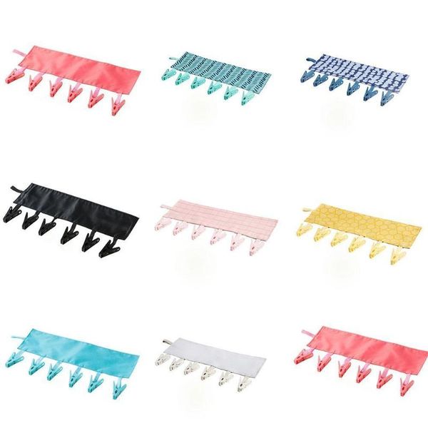 

clothing & wardrobe storage portable cloth hanger foldable travel bathroom clip