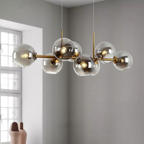 

chandeliers nordic led for the kitchen living room hall dining modern glass hanging pendant lamp indoor lighting design