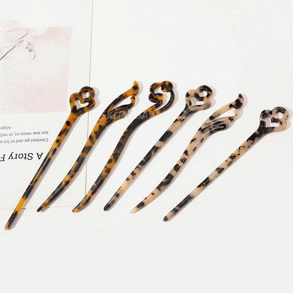 

hair accessories vintage stick clips for women elegant colorful acetate clip girls sticks barrettes