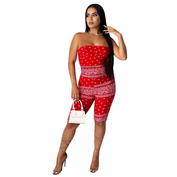 

tube backless rompers bandana shorts women jumpsuits summer bodycon one piece outfit clubwear s-2xl, Black;white