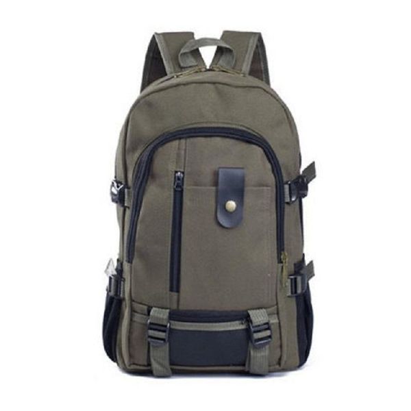 

backpack canvas backpack, men's large-capacity school bag, fashion