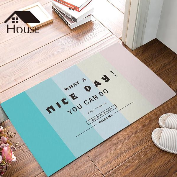 

carpets what a nice day bath rugs non-slip doormat door mat bathroom accessories
