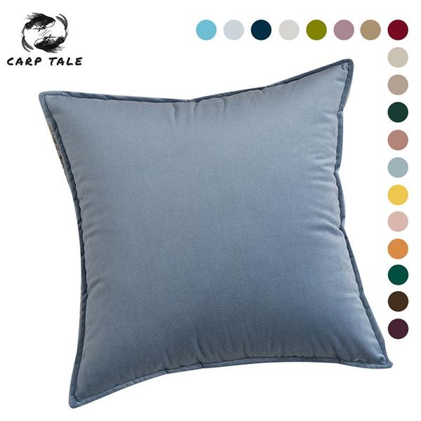 

cushion/decorative pillow velvet cushion cover home decor solid color case nordic covers decorative pillows for sofa living room bedroom