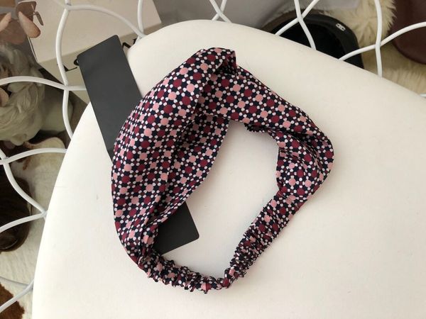 

with tags and label fashion headbands dot print hairbands classic design hair bands women hair jewelry, Silver