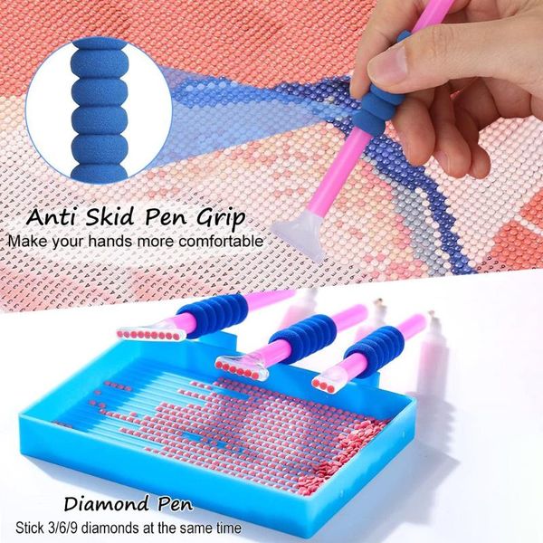 

professional hand tool sets diy point drill set including scraper roller chassis glue wax pens metal tweezer repair tools kit diamond painti