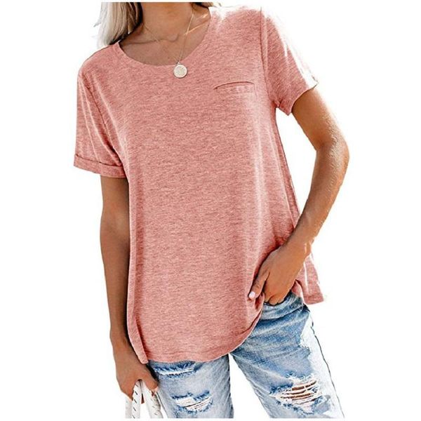 

plus size summer women casual cotton t shirt short sleeve 3xl 4xl 5xl solid color simple basic tshirts round neck tees female women's t, White