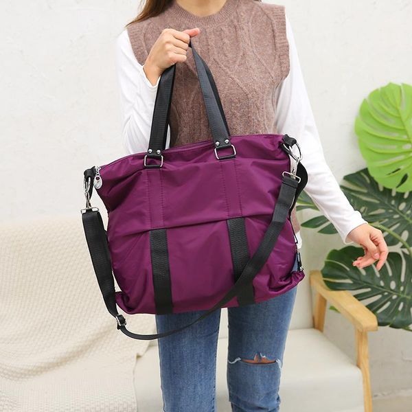 

duffel bags style cross carry bag large capacity nylon oxford cloth shoulder