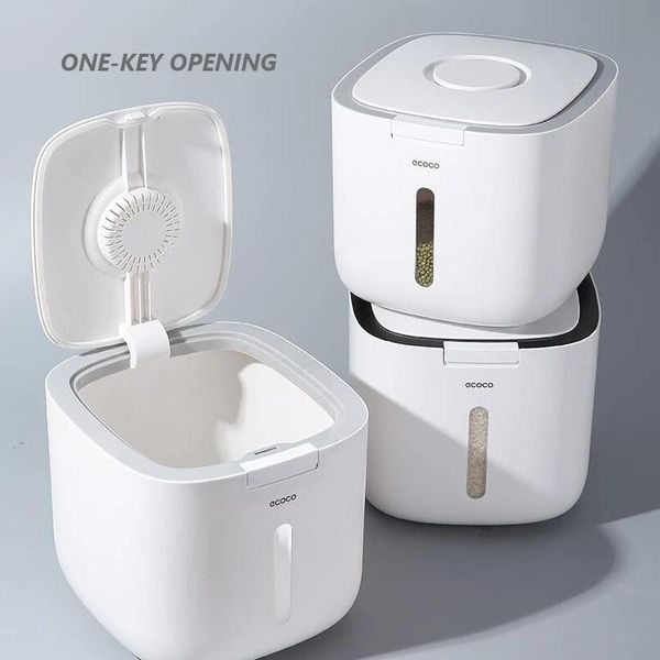 

kitchen collection nano bucket insect-proof moisture-proof sealed rice cylinder grain dog household storage box bottles & jars