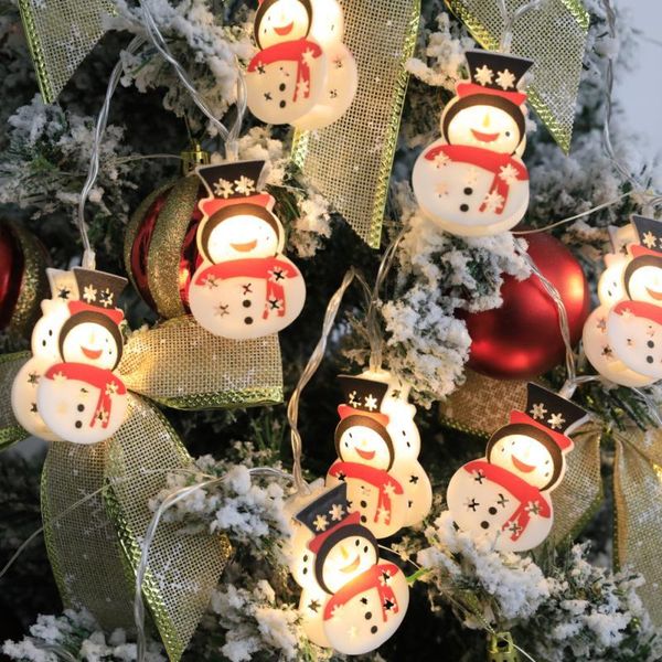 

christmas decorations led string light 20 xmas tree santa claus 3 meter pendant decor for party year 2022