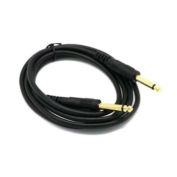 

novelty items waka premium 6.35mm mono jack 1/4" ts guitar instrument cable nylon braid 3ft conductivity and durability