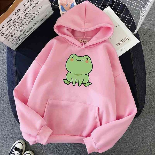 

women fashion long sleeve cute animal printed hoodies autumn winter female sweatshirts cartoon print loose casual oversized, Black