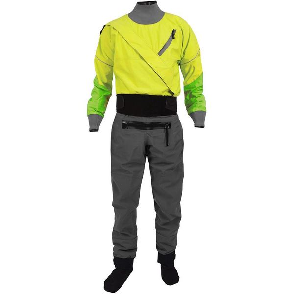 Swim Wear Drysuits masculinos para caiaque Uso de caiaque Surfing mergulhando nandone seco de terno seco impermeabilizável canto de peito de pano de pano superior dm17