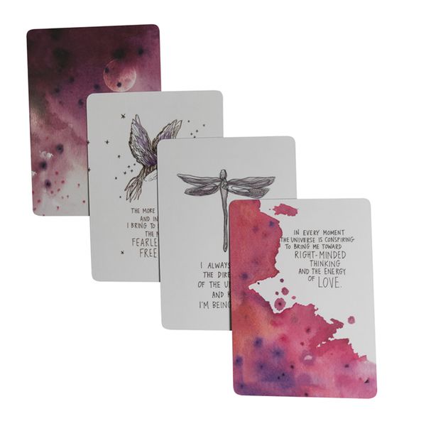 

new full english universe oracles cards deck mysterious tarot guidance -divination fate board game 52 /set games individual