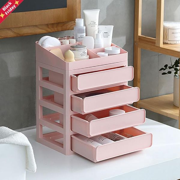 

makeup organizer cosmetic for storage diy multi-layer drawers box deskoffice jewelry boxes & bins