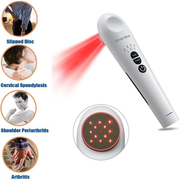 

808nm laser pain relief device joints and muscle sports injury treatment acupuncture cold therapy electric massagers