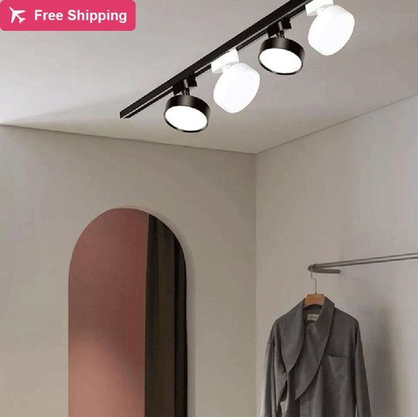 

downlights 10pc led indoor ceiling spotlight adjustable wall light bedroom living room kitchen downlight surface mounted track