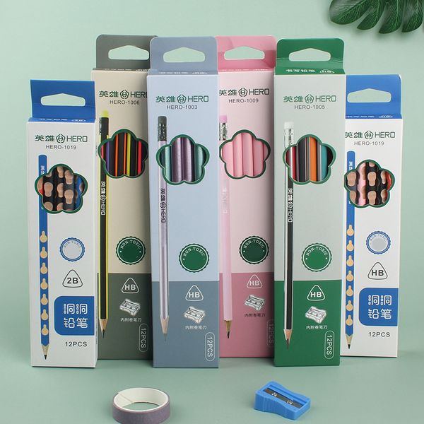 

school primary student's multi pen sketch hb, Black;red