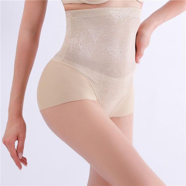 

women's shapers shaping pants high waist breathable belly boxer lifting seamless underwear women plus size panties, Black;white