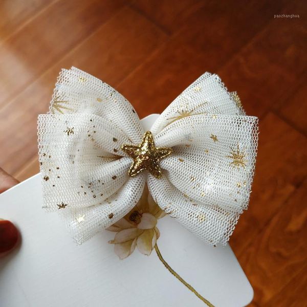 

hair accessories princess glitter bow sparkle clip for women girls hairpin children kids barrettes1, Slivery;white