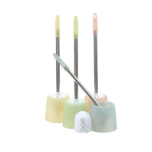 

durable long handle toilet brush bath with stainless steel bracket for bathroom cleaning tools wy606 brushes & holders