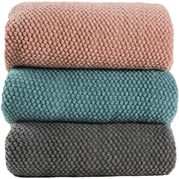 

blankets sofa blanket pineapple grid knitted office nap,air-conditioned waffle tassel knitting northern europe draped