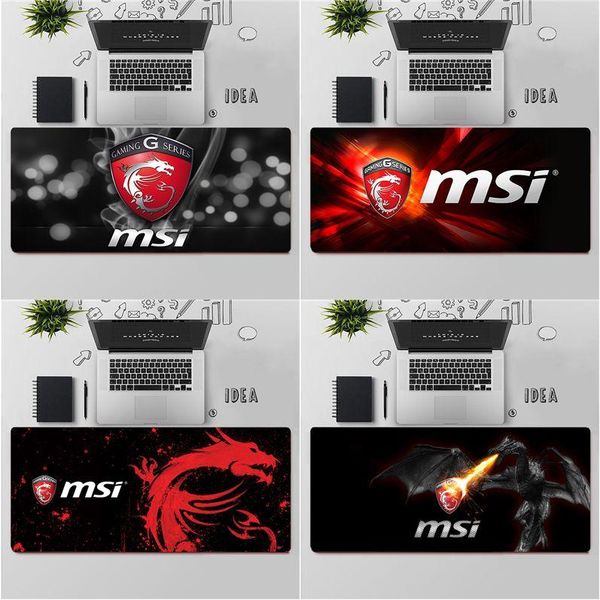 

mouse pads & wrist rests fhnblj msi dragon lapcomputer mousepad large pad keyboards mat