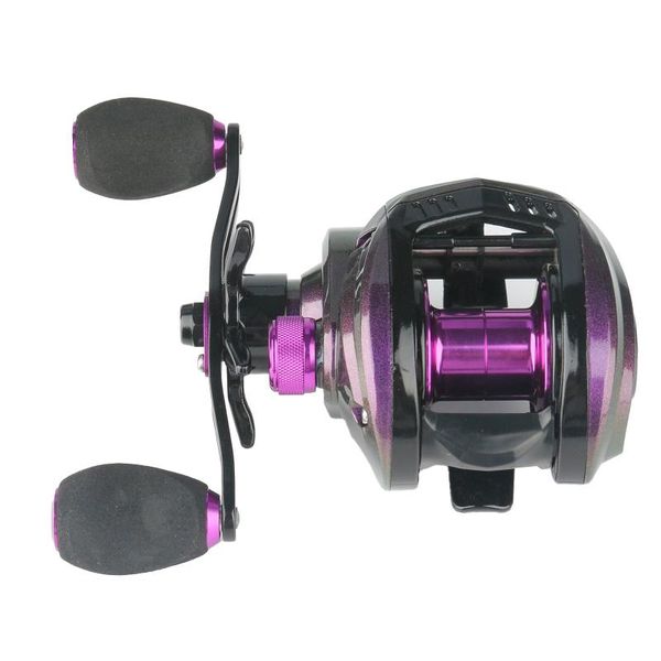 

baitcasting reels deukio sv2000 lure drop wheel high speed fishing reel left right hand brake system 8kg drag