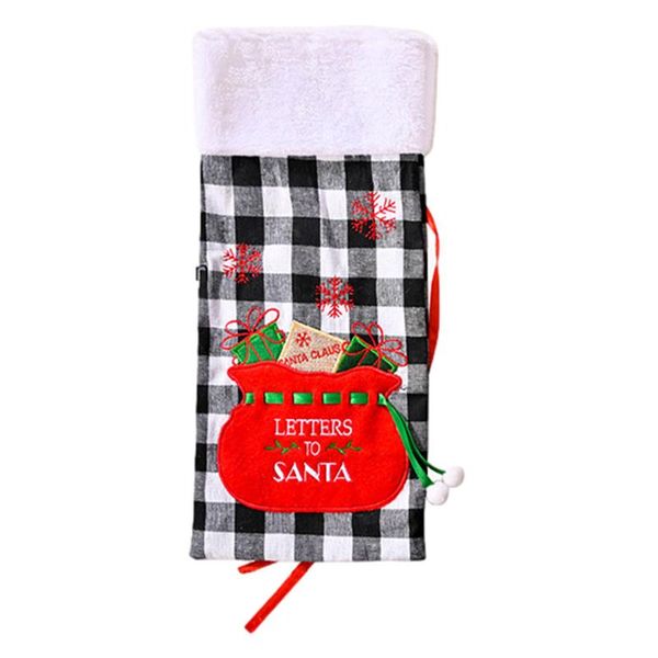 

gift wrap christmas wine bottle cover unique embroidery ornament for decor decoration home 2021 ornaments natal everywhere