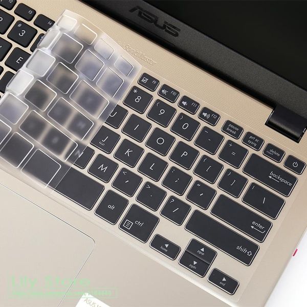 

keyboard covers for asus s4000ua s4100ur s4200uq b9440 x405 s4100u x405ua x405u notebook 14 inch tpu lapcover protector transparent