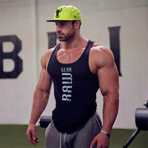 

mens cotton tank gym fitness vest muscle sleeveless shirt male singlet undershirt casual bodybuilding sports, White;black
