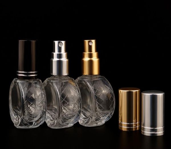 10 ml di bottiglie trasparenti a spruzzo trasparente a 10 ml per profumi velias per profumi campione cosmetici riempimento bottiglia vuota sn5345