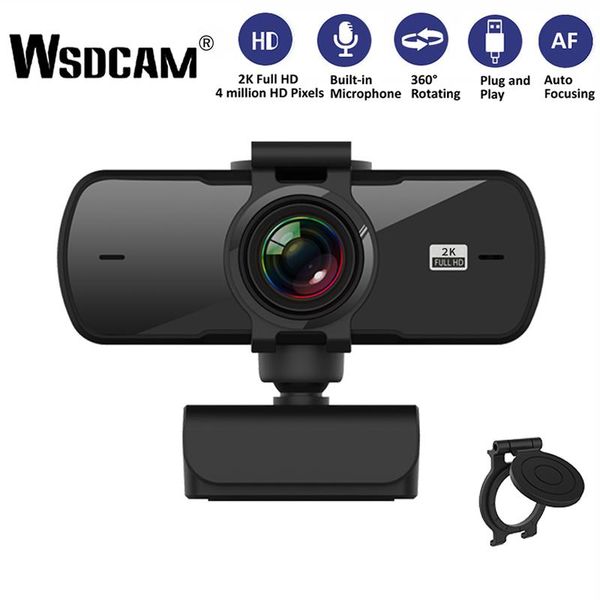 

webcams wsdcam 2040*1080p webcam 2k computer pc webcamera with microphone for live broadcast video calling conference work camera web
