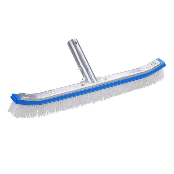 

pool & accessories brush head 18" aluminium swimming strong cleaning walls tiles floors clean tools fi-19ing
