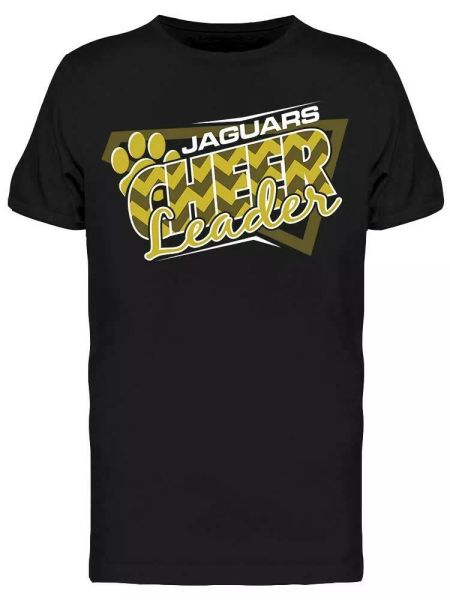 

jaguars cheerleader paw megaphon tee men's -image by shutterstock, White;black