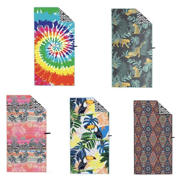 

yoga blankets fashion ultralight breathable beach towel microfiber super absorbent portable quick-dry travel blanket for beach, swimming,