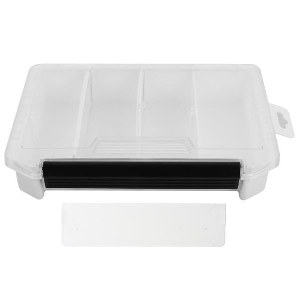 

fishing accessories portable waterproof tackle boxes compartments storage case