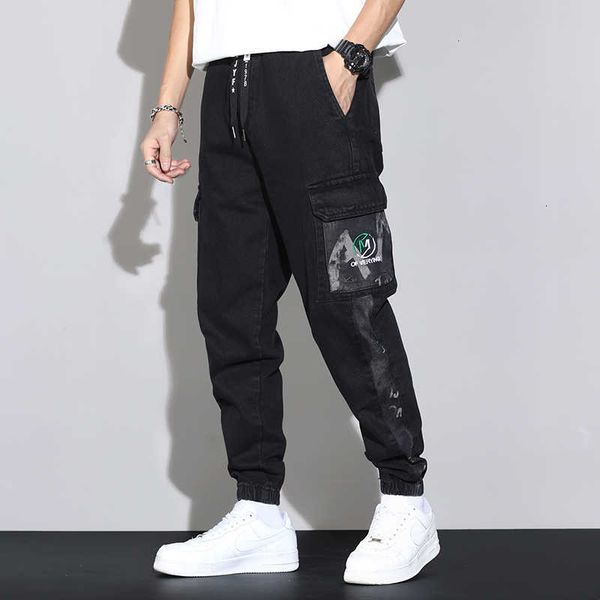 

men's shorts plus size 8xl7xl 6xl xxxxxl multi-pocket elastic waist design pant hip hop casual trousers joggers male army gnmv, White;black