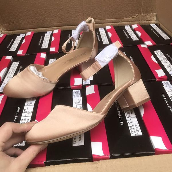 

round-toe chunky heel sandals large size shoes women 36-42 woman 2021 summer, Black
