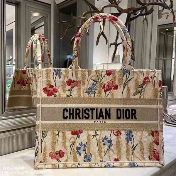 

special women bags luxurys hand counter women's bag classic multi pattern letter embroidery one shoulder portable lady tote shopping ba