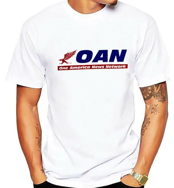

oan one shirt one america news network t-shirt, White;black